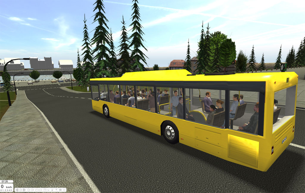 скачать bus simulator 2012 симулятор автобуса